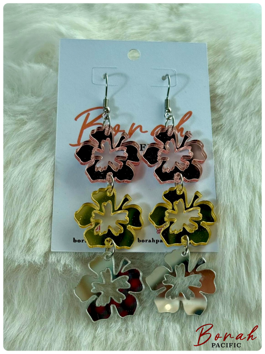 Le-TOLUAUTE Earrings 🌺 (Gold, Silver, RoseGold)